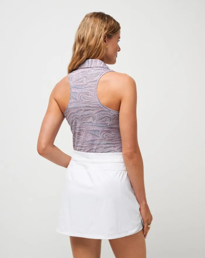 TravisMathew SYDNEY FEATHERWEIGHT POLO Moonscape Multi Women Polos TravisMathew SYDNEY FEATHERWEIGHT POLO Moonscape Multi Women Polos