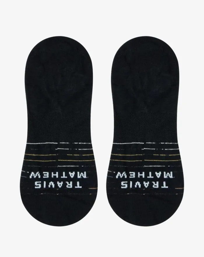 TravisMathew TRANQUIL BEAUTY NO SHOW SOCK Black MenWomen Socks TravisMathew TRANQUIL BEAUTY NO SHOW SOCK Black MenWomen Socks