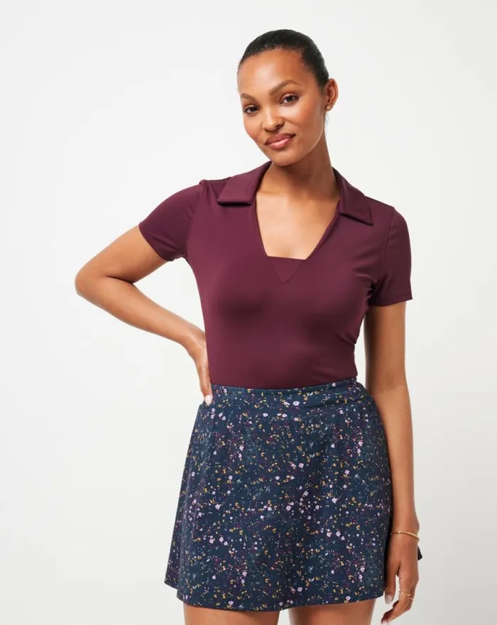 TravisMathew WHERE IT COUNTS POLO Winetasting Women Polos