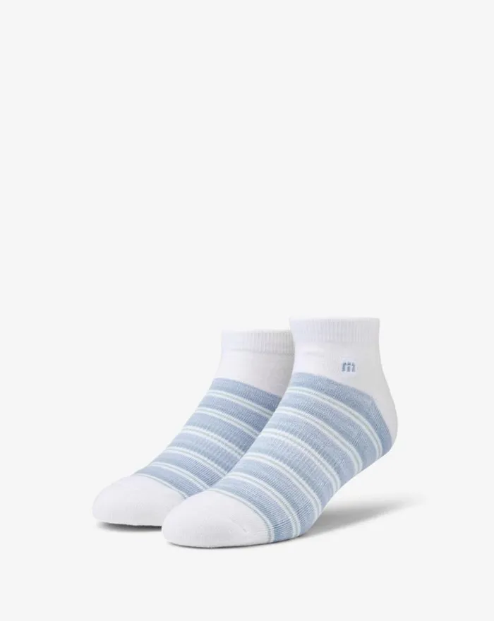 TravisMathew WITH THE TIDE ANKLE SOCK White MenWomen Socks