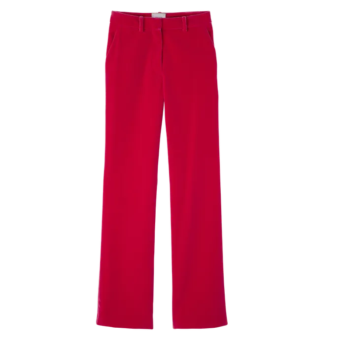 Trousers and shorts Women Longchamp Trousers Pink