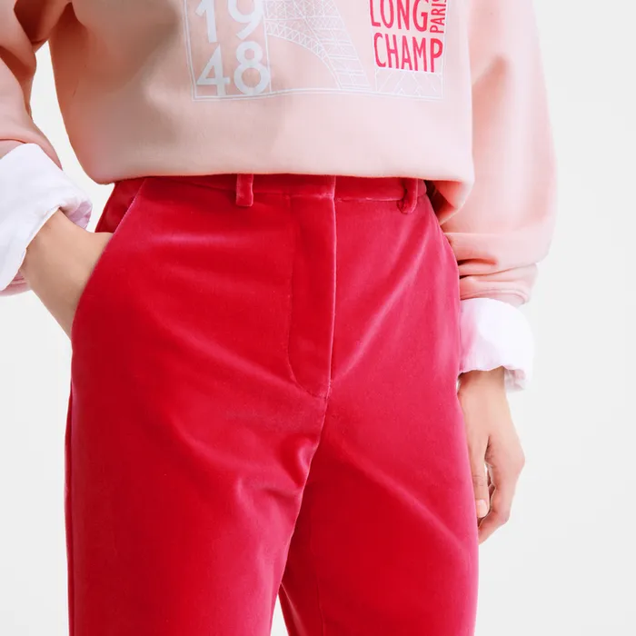 Trousers and shorts Women Longchamp Trousers Pink Trousers and shorts Women Longchamp Trousers Pink