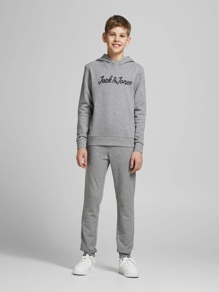 Trousers JACK and JONES Junior BOYS 2PACK SWEATPANTS Grey Tap Shoe For Sale