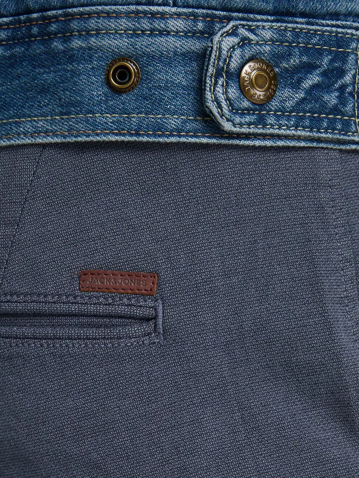 Trousers JACK and JONES Mens MARCO KENSO AKM 638 CHINOS Grey Vintage Indigo