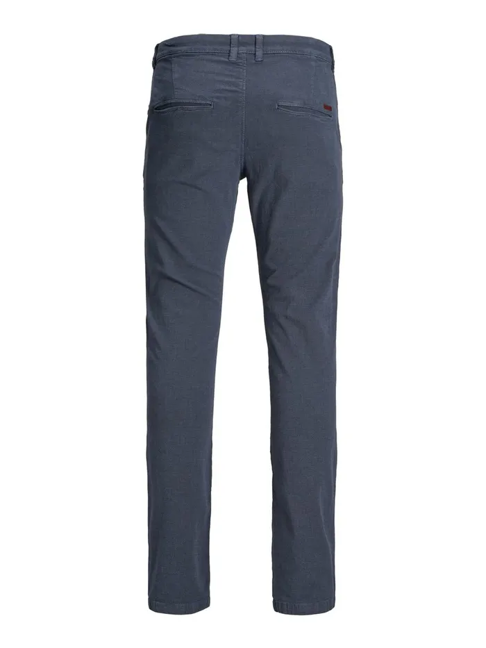 Trousers JACK and JONES Mens MARCO KENSO AKM 638 CHINOS Grey Vintage Indigo