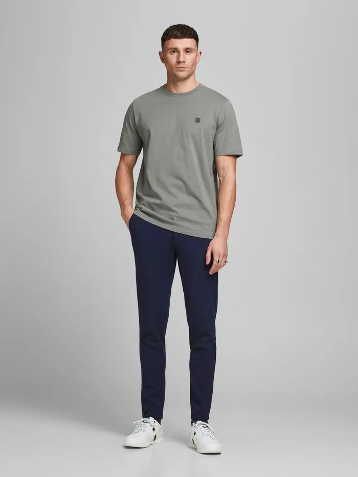 Trousers JACK and JONES Mens MARCO PHIL SUIT TROUSERS Blue Navy Blazer