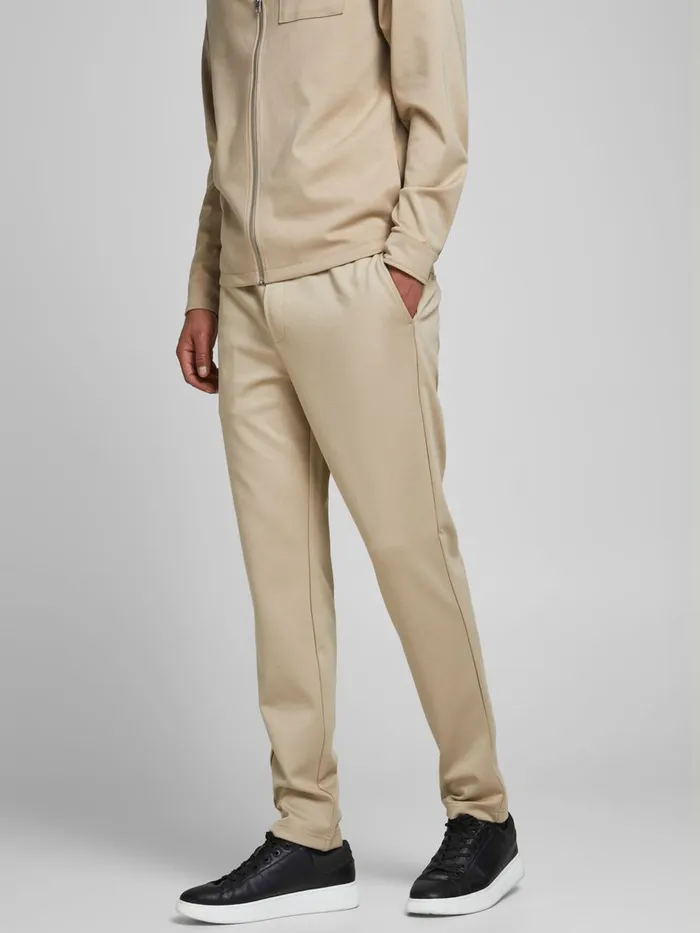 Trousers JACK and JONES Mens WILL PHIL SWEATPANTS Beige Crockery Gift Ideas