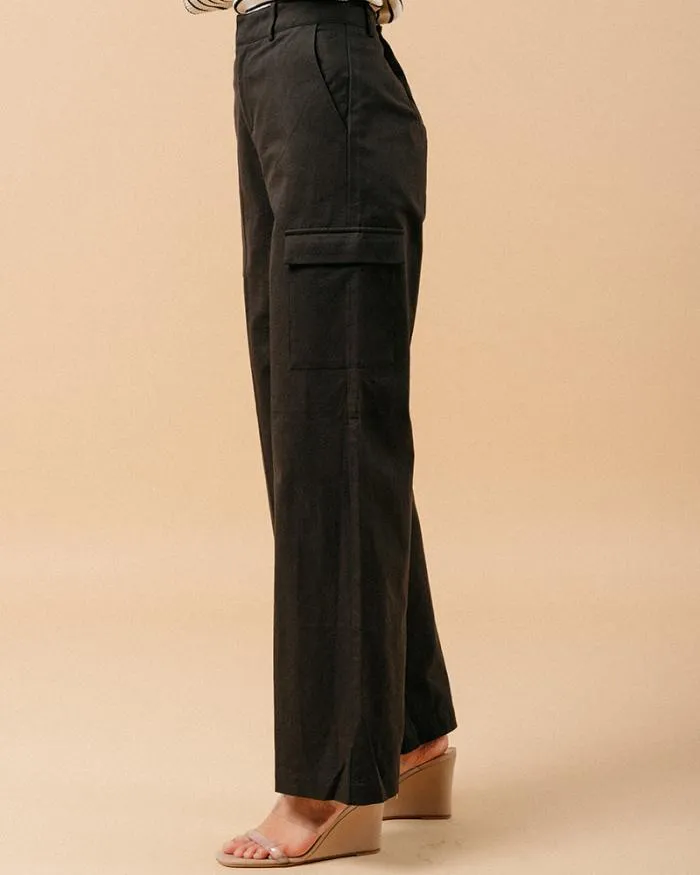 TROUSERS NOIR MATEO Shop Grace and Mila HighWaisted Trousers