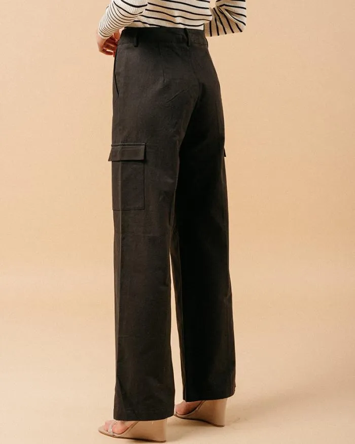 TROUSERS NOIR MATEO Shop Grace and Mila HighWaisted Trousers