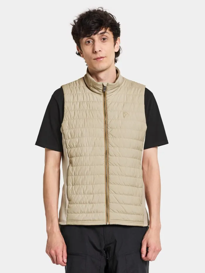 Ubbe Vest Clay Beige Men Didriksons Vests