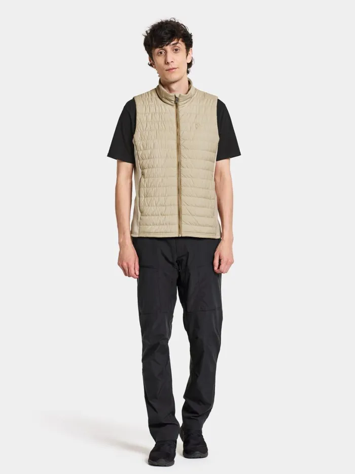 Ubbe Vest Clay Beige Men Didriksons Vests
