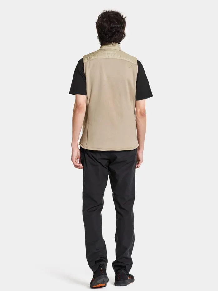 Ubbe Vest Clay Beige Men Didriksons Vests