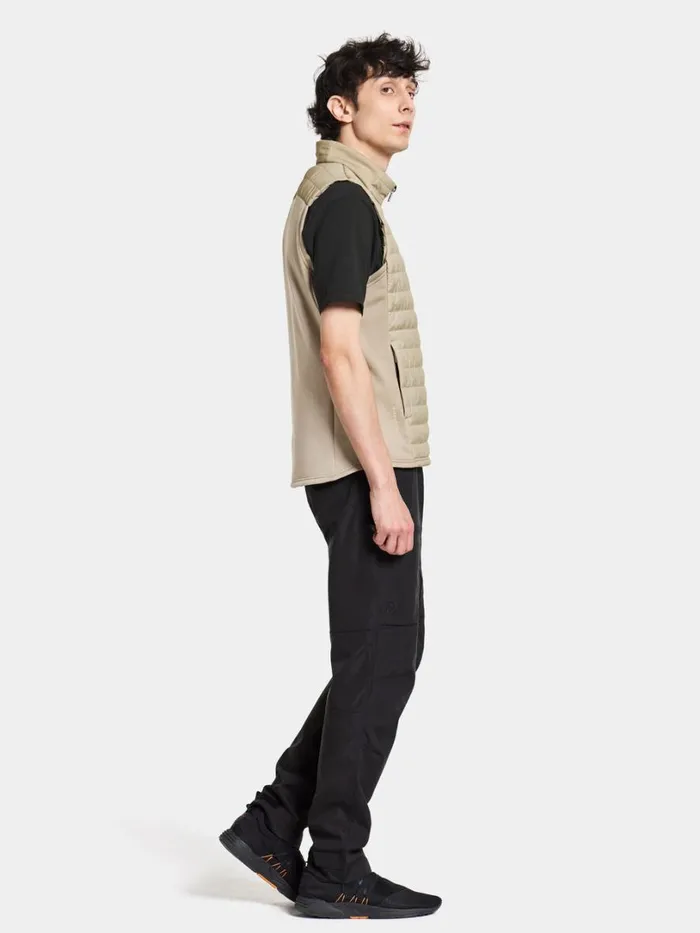Ubbe Vest Clay Beige Men Didriksons Vests
