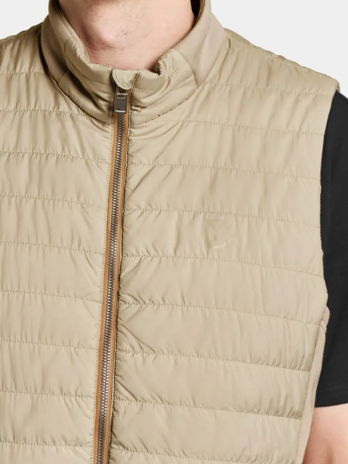 Ubbe Vest Clay Beige Men Didriksons Vests