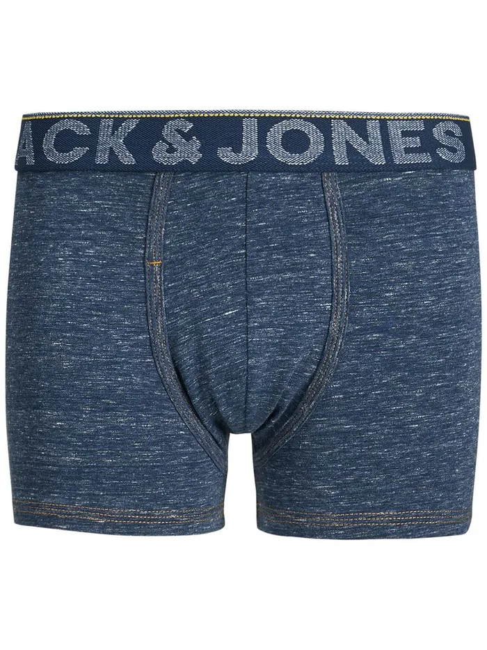 Underwear JACK and JONES Junior BOYS 3PACK TRUNKS Blue Navy Blazer Casaul