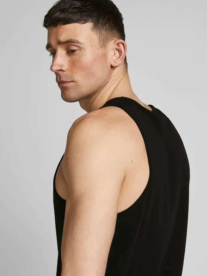 Underwear JACK and JONES Mens BASIC TANK TOP Black Black On Sale