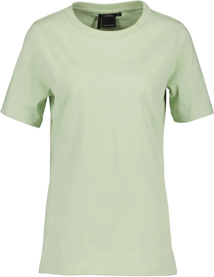 Unni Tshirt Soft Green Women Didriksons Tshirts