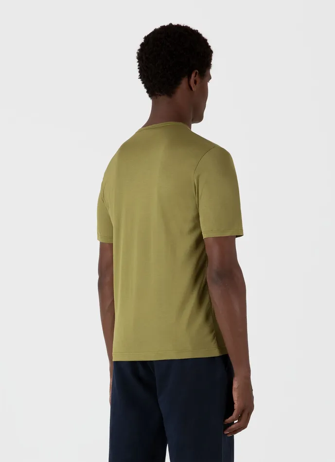 ussunspel Tshirts Men Classic Tshirt Matcha Green ussunspel Tshirts Men Classic Tshirt Matcha Green