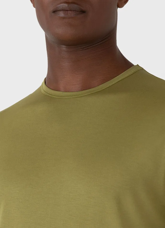 ussunspel Tshirts Men Classic Tshirt Matcha Green ussunspel Tshirts Men Classic Tshirt Matcha Green