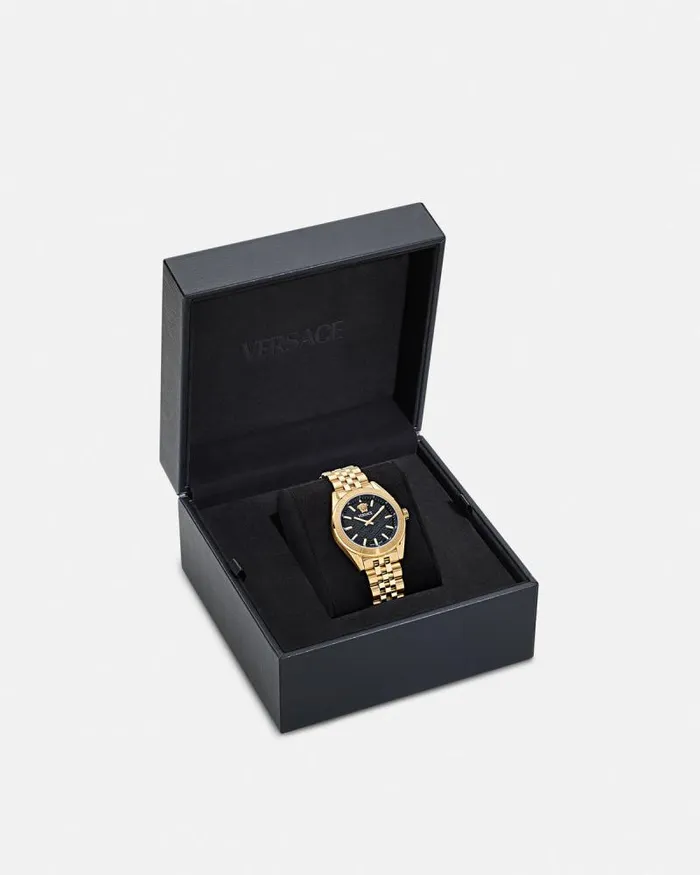 VCode Lady Watch Blackgold Women Versace Watches