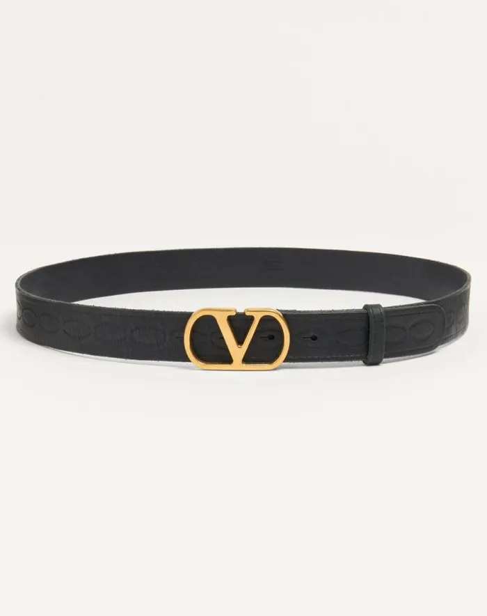 Valentino Belts Man Vlogo Signature Calfskin Belt 30 Mm For Man In Dark Aubergine Dark Aubergine Valentino Belts Man Vlogo Signature Calfskin Belt 30 Mm For Man In Dark Aubergine Dark Aubergine