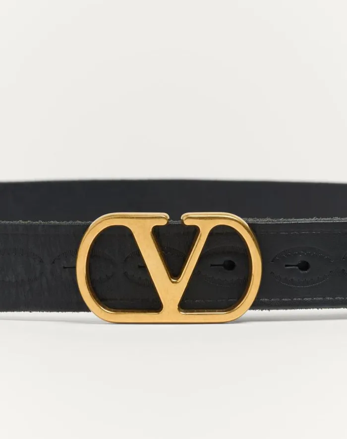 Valentino Belts Man Vlogo Signature Calfskin Belt 30 Mm For Man In Dark Aubergine Dark Aubergine Valentino Belts Man Vlogo Signature Calfskin Belt 30 Mm For Man In Dark Aubergine Dark Aubergine