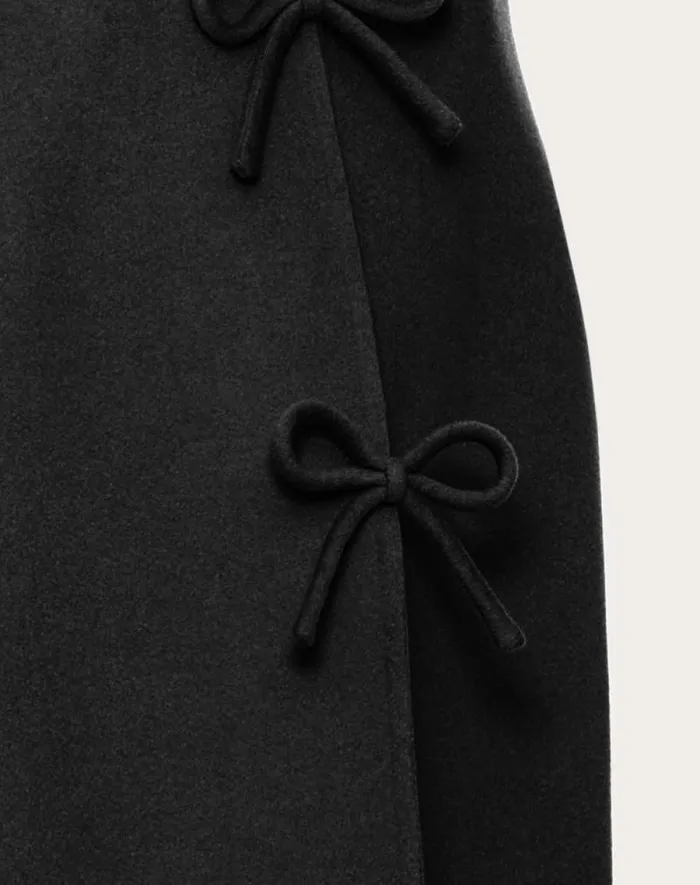 Valentino Coats And Outerwear Woman Compact Drap Cape For Woman In Comfit Comfit Valentino Coats And Outerwear Woman Compact Drap Cape For Woman In Comfit Comfit