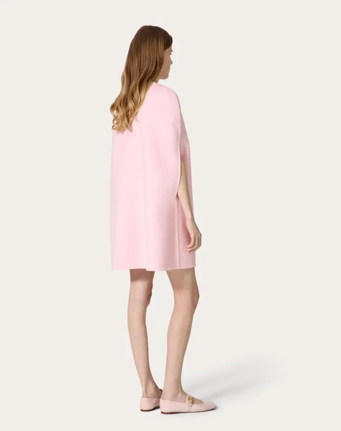 Valentino Coats And Outerwear Woman Compact Drap Cape For Woman In Comfit Comfit Valentino Coats And Outerwear Woman Compact Drap Cape For Woman In Comfit Comfit