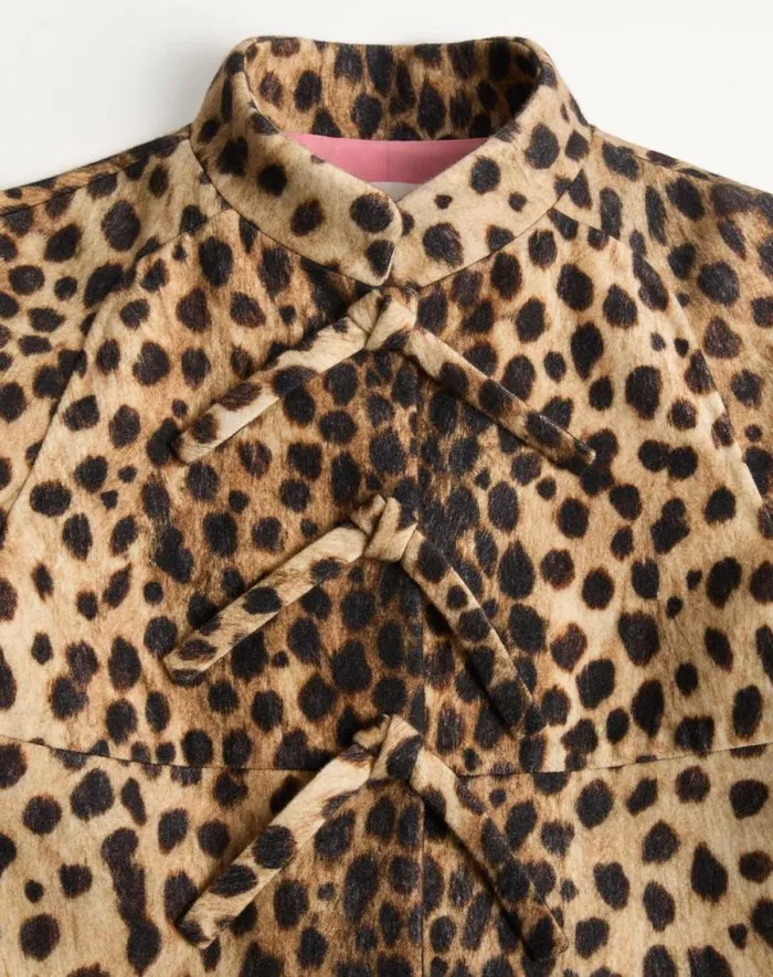 Valentino Coats And Outerwear Woman Jaguar Spots Printed Wool Cloth Coat For Woman In Animal Print Animal Print Valentino Coats And Outerwear Woman Jaguar Spots Printed Wool Cloth Coat For Woman In Animal Print Animal Print