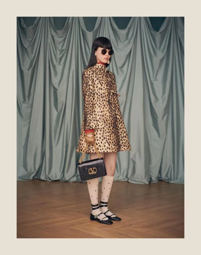 Valentino Coats And Outerwear Woman Jaguar Spots Printed Wool Cloth Coat For Woman In Animal Print Animal Print Valentino Coats And Outerwear Woman Jaguar Spots Printed Wool Cloth Coat For Woman In Animal Print Animal Print