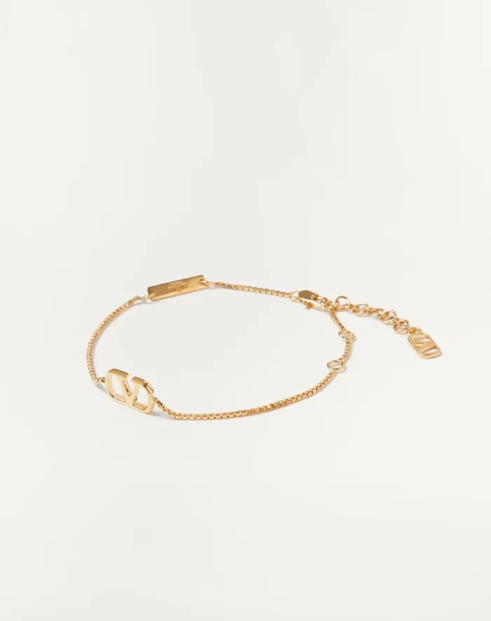 Valentino Jewelry Man Vlogo Signature Metal Bracelet For Man In Palladium Palladium Valentino Jewelry Man Vlogo Signature Metal Bracelet For Man In Palladium Palladium