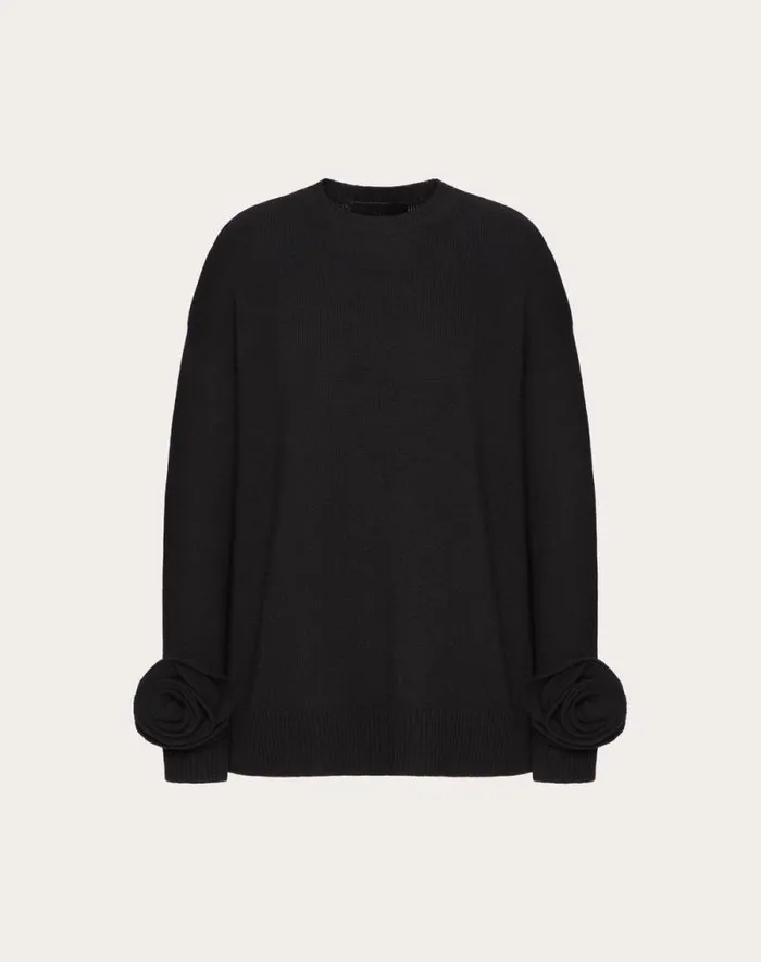 Valentino Knitwear Woman Wool Sweater For Woman In Red Red