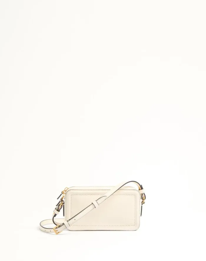 Valentino Mini Bags Woman Valentino Garavani Alltime Mini Shoulder Bag In Grainy Calfskin For Woman In Ivory Ivory Valentino Mini Bags Woman Valentino Garavani Alltime Mini Shoulder Bag In Grainy Calfskin For Woman In Ivory Ivory