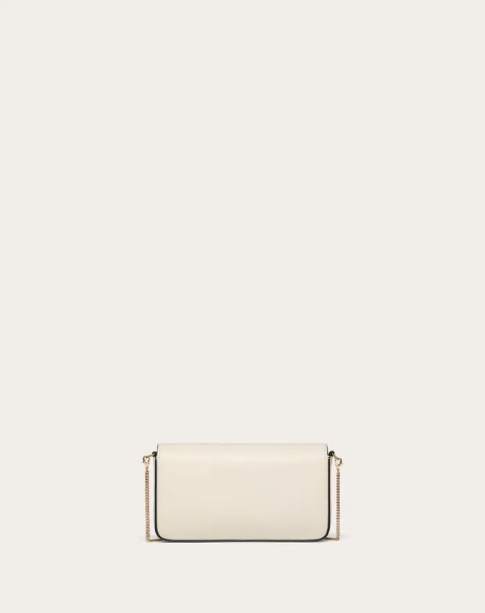 Valentino Mini Bags Woman Vlogo Signature Calfskin Mini Bag For Woman In Black Black Valentino Mini Bags Woman Vlogo Signature Calfskin Mini Bag For Woman In Black Black