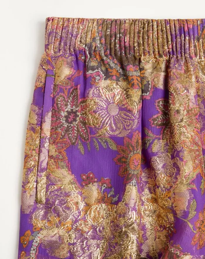 Valentino Pants And Shorts Woman Pants In Fil Coupe039 Lame039 Cachemire Apres L039hiver For Woman In Multicolor Multicolor Valentino Pants And Shorts Woman Pants In Fil Coupe039 Lame039 Cachemire Apres L039hiver For Woman In Multicolor Multicolor