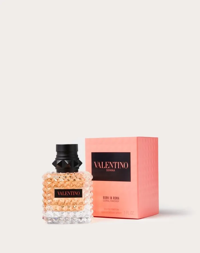 Valentino Perfumes For Her WomanMan Born In Roma Coral Fantasy Eau De Parfum Spray 30ml In Rubin Rubin