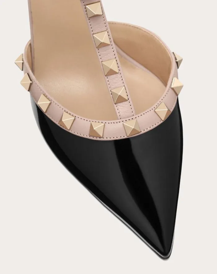 Valentino Pumps Woman Rockstud Caged Pump 65mm For Woman In Ivorypoudre Ivorypoudre Valentino Pumps Woman Rockstud Caged Pump 65mm For Woman In Ivorypoudre Ivorypoudre