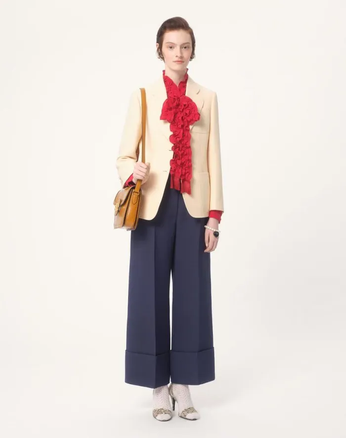 Valentino Shirts And Tops Woman Crepe De Chine Shirt For Woman In Red Red Valentino Shirts And Tops Woman Crepe De Chine Shirt For Woman In Red Red