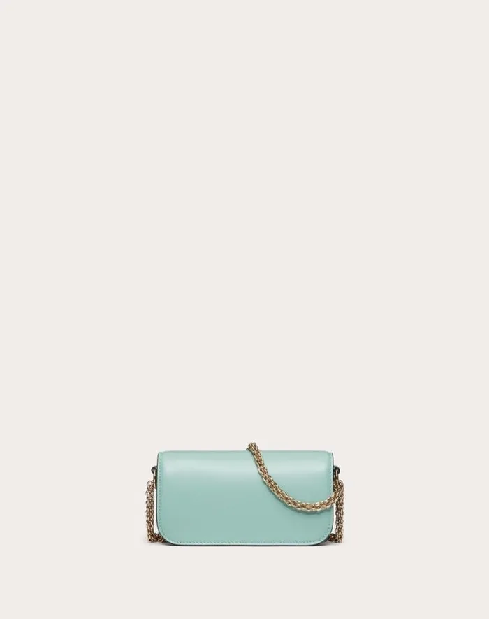 Valentino Shoulder Bags Woman Valentino Garavani Loc Small Shoulder Bag With Jewel Logo For Woman In Morning Dew Morning Dew Valentino Shoulder Bags Woman Valentino Garavani Loc Small Shoulder Bag With Jewel Logo For Woman In Morning Dew Morning Dew