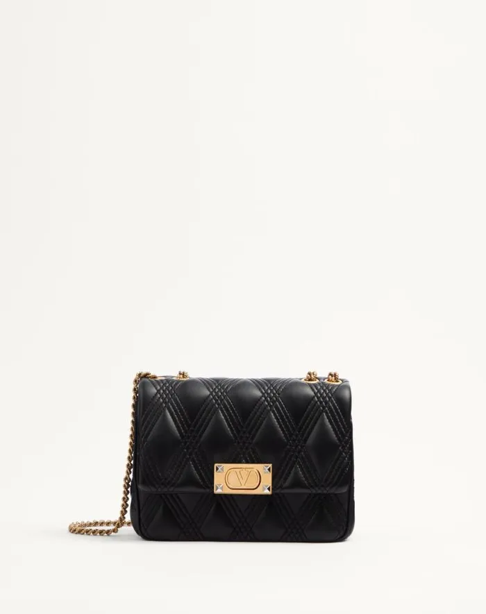 Valentino Shoulder Bags Woman Valentino Garavani Quiltie 67 Medium Shoulder Bag In Quilted Nappa Leather For Woman In Ivory Ivory Valentino Shoulder Bags Woman Valentino Garavani Quiltie 67 Medium Shoulder Bag In Quilted Nappa Leather For Woman In Ivory Ivory