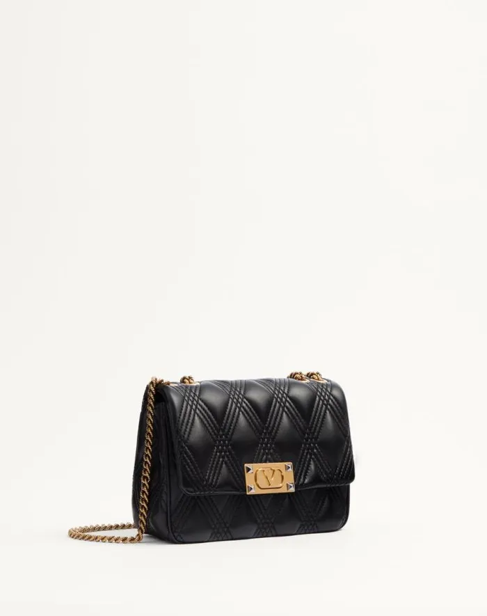 Valentino Shoulder Bags Woman Valentino Garavani Quiltie 67 Medium Shoulder Bag In Quilted Nappa Leather For Woman In Ivory Ivory Valentino Shoulder Bags Woman Valentino Garavani Quiltie 67 Medium Shoulder Bag In Quilted Nappa Leather For Woman In Ivory Ivory