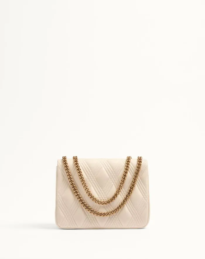 Valentino Shoulder Bags Woman Valentino Garavani Quiltie 67 Medium Shoulder Bag In Quilted Nappa Leather For Woman In Ivory Ivory Valentino Shoulder Bags Woman Valentino Garavani Quiltie 67 Medium Shoulder Bag In Quilted Nappa Leather For Woman In Ivory Ivory