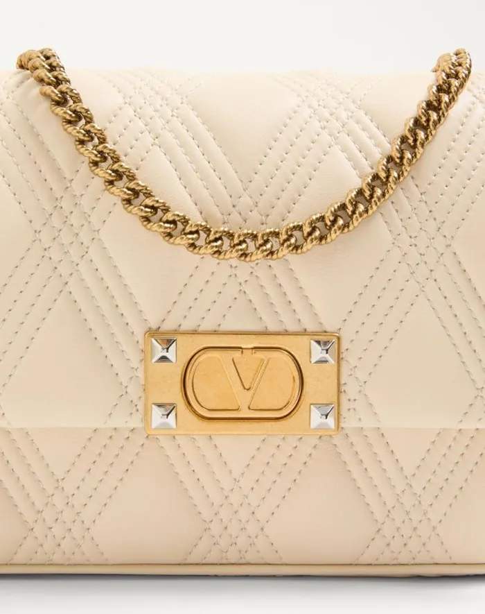 Valentino Shoulder Bags Woman Valentino Garavani Quiltie 67 Medium Shoulder Bag In Quilted Nappa Leather For Woman In Ivory Ivory Valentino Shoulder Bags Woman Valentino Garavani Quiltie 67 Medium Shoulder Bag In Quilted Nappa Leather For Woman In Ivory Ivory