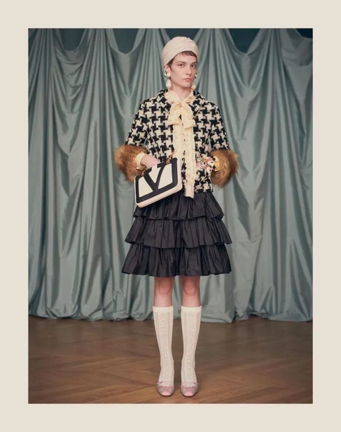 Valentino Skirts Woman Ruffled Taffeta Skirt For Woman In Amethyst Amethyst Valentino Skirts Woman Ruffled Taffeta Skirt For Woman In Amethyst Amethyst