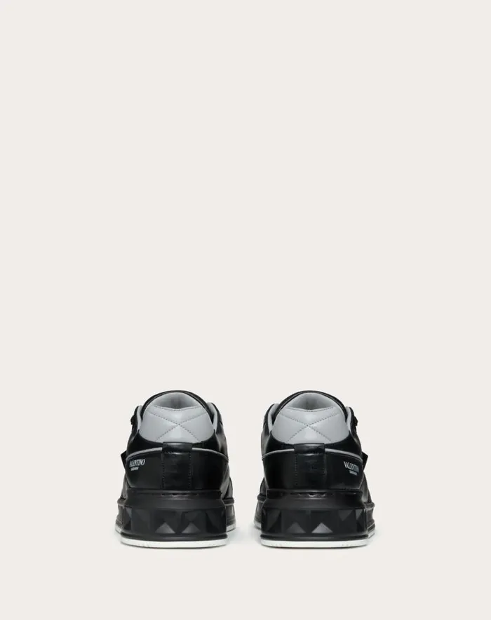 Valentino Sneakers Man One Stud Lowtop Nappa Sneaker For Man In White White Valentino Sneakers Man One Stud Lowtop Nappa Sneaker For Man In White White