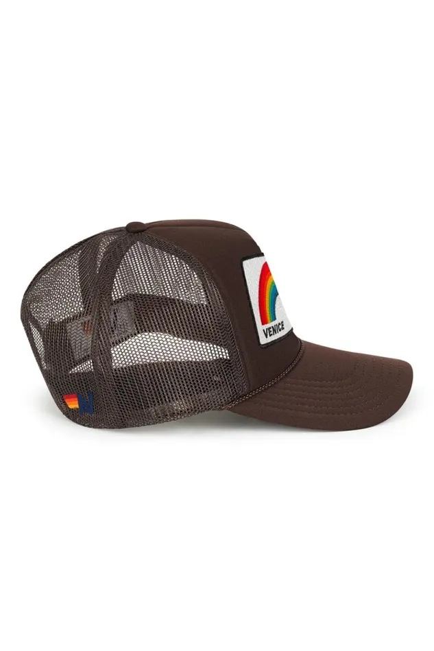 Venice Rainbow Trucker Hat WomenMen Aviator Nation Trucker Hats