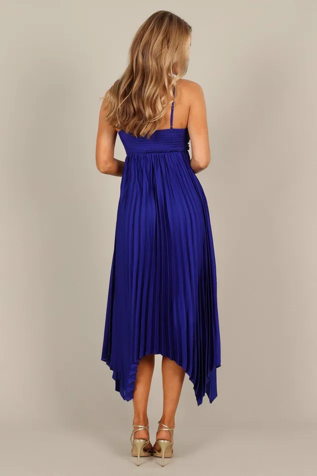 Vikki Dress Royal Blue Event Dresses Petal and Pup Women