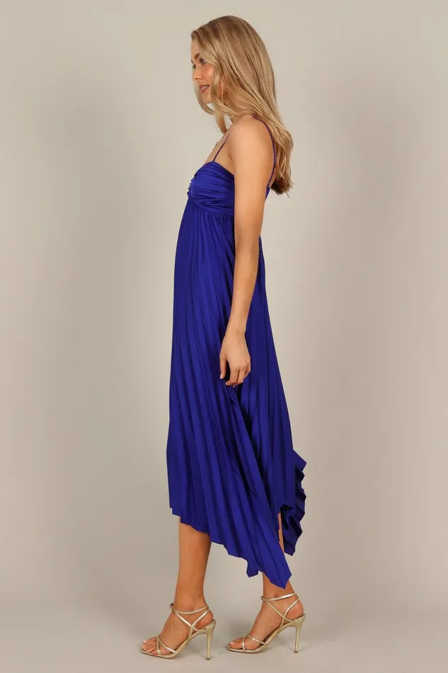 Vikki Dress Royal Blue Event Dresses Petal and Pup Women