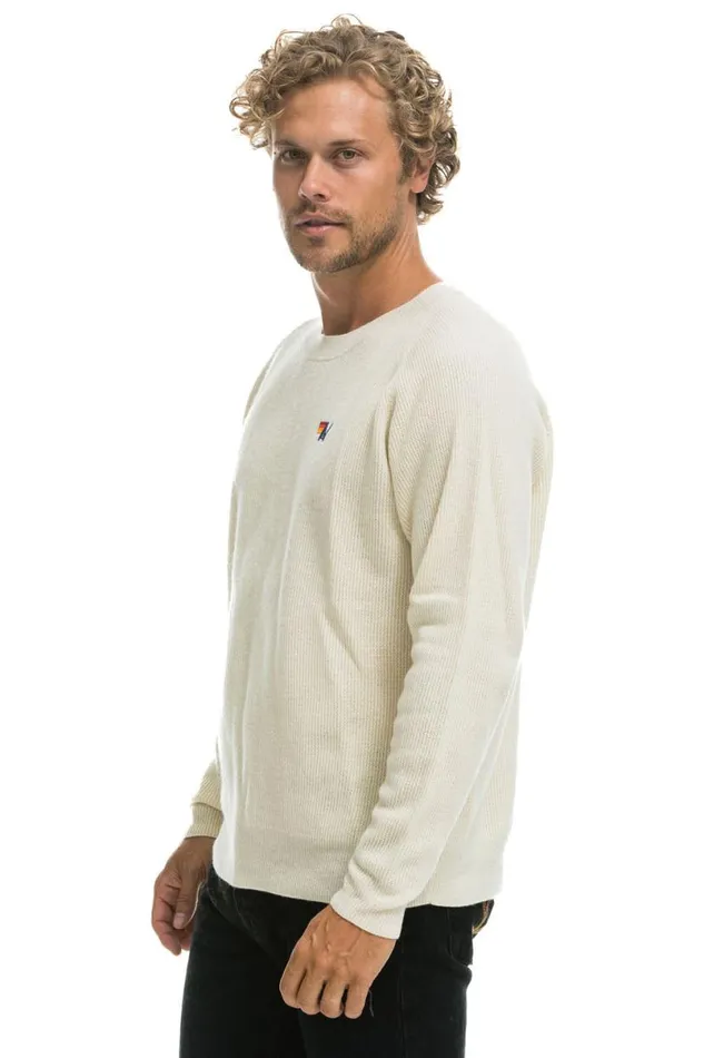 Vintage Cabin 2 Unisex Cashmere Sweater 8211 Vintage White Men Aviator Nation Sweatshirts
