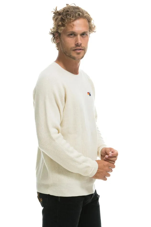 Vintage Cabin 2 Unisex Cashmere Sweater 8211 Vintage White Men Aviator Nation Sweatshirts